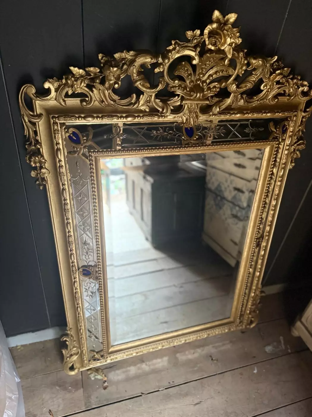 miroir d’époque Napoléon III — photo 2