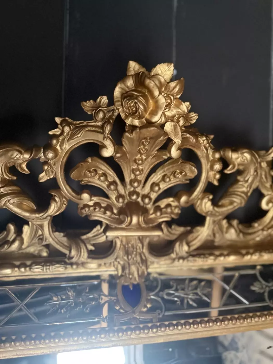 miroir d’époque Napoléon III — photo 9