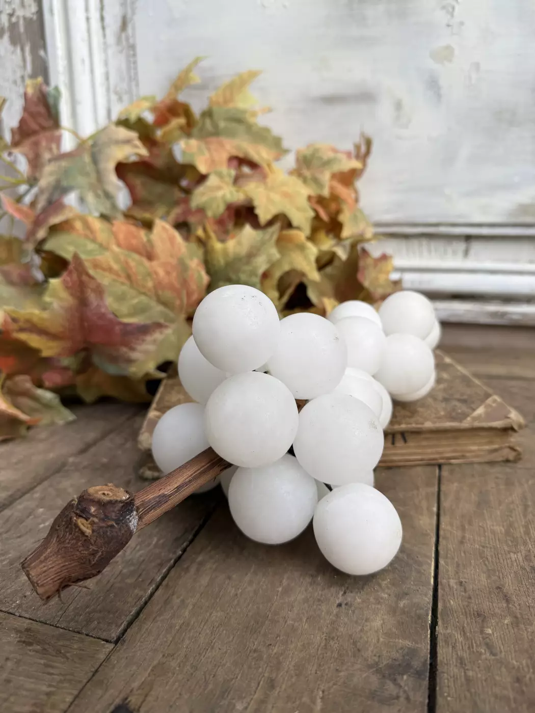 Grappe de raisin décorative en albâtre — photo 2