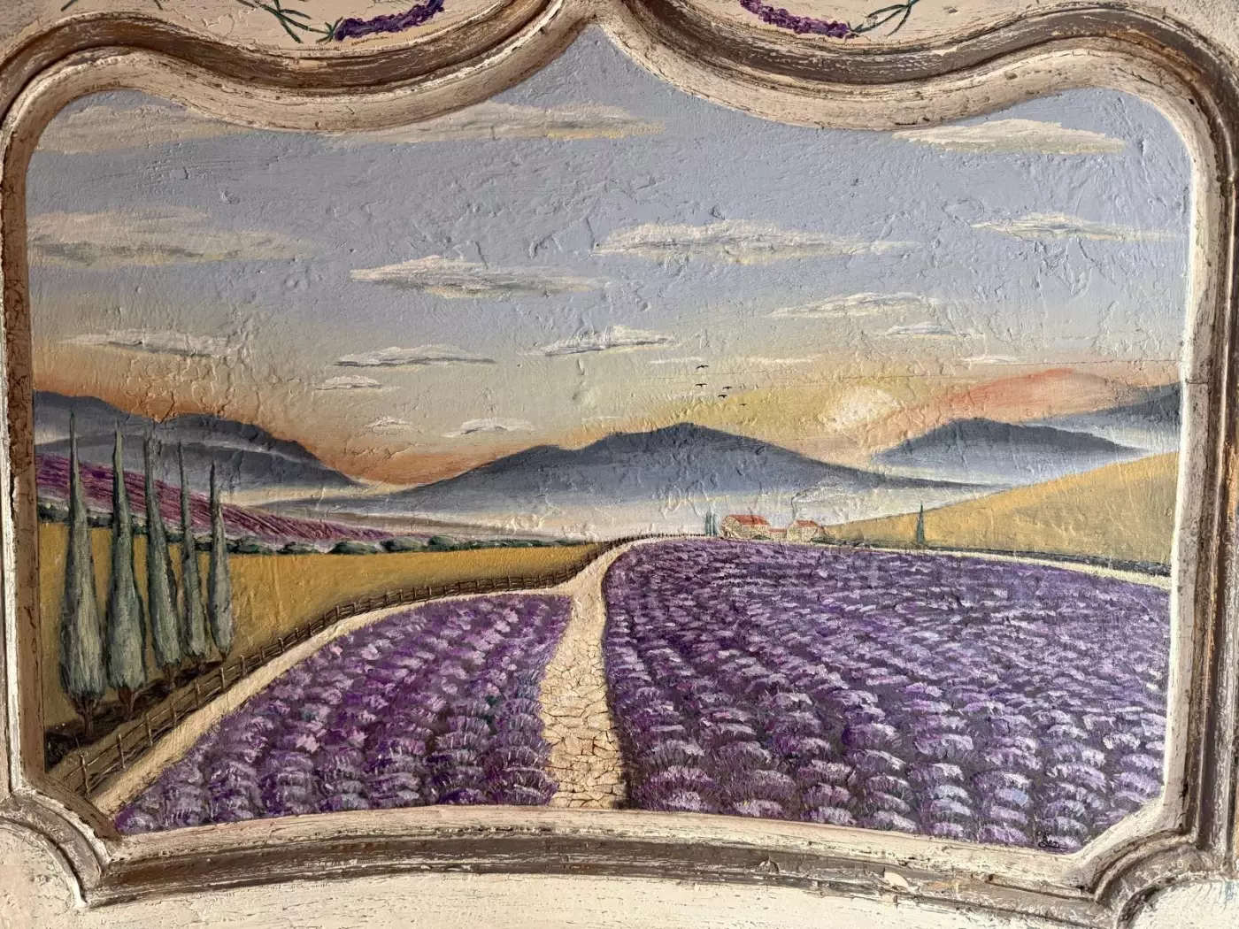 Tableau d'art encadré : Paysage de Lavande de Provence — photo 2