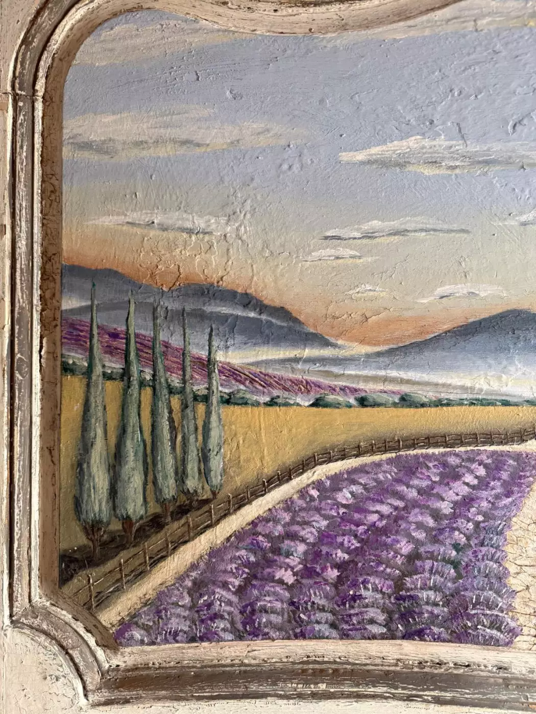 Tableau d'art encadré : Paysage de Lavande de Provence — photo 5