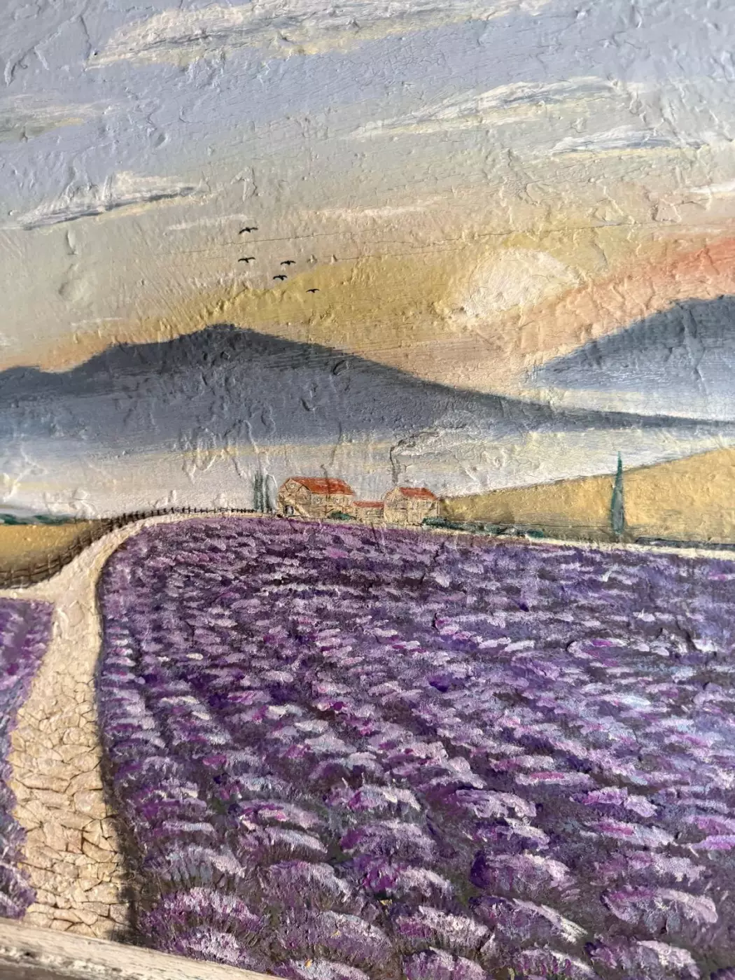 Tableau d'art encadré : Paysage de Lavande de Provence — photo 7