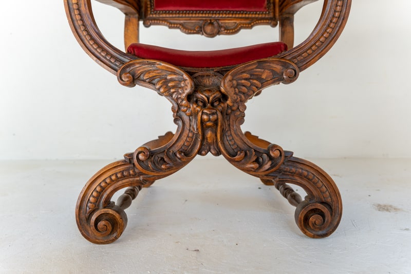 Chaise Renaissance SC Cailteux Antiquité
